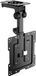 Support plafond - Pivotant - Pliable - Pour moniteur - TV - 20 kg - 19-43 cm - Noir