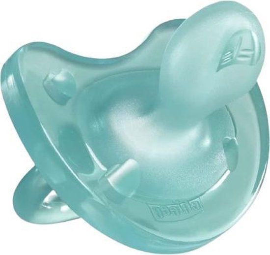 Chicco Fopspeen Physio Soft Siliconen Lichtblauw 16 Maanden