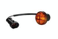 HELLA 2BM 340 825-311 Extra knipperlamp - LED - 12V - Inbouw/Gekleefd - Lenskleur: Geel - LED lichtkleur: Geel - Kabel: 100mm - Stekker: AMP - Montage aan zijkant - Aantal: 1