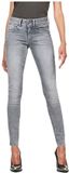 G-Star Lynn Skinny Wmn Dames Jeans 32/30 Katoen Elastaan Faded Industrial Grey