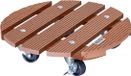 Marque non spécifiée Chariot pour plantes WPC Diamètre 29 x 7,5 cm Terre cuite