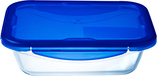 Pyrex Cook & Go Rectangular Dish with Lid - 0.8L