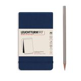 Leuchtturm AGENDANAVYD schrijfblok & schrift A6 184 vel Marineblauw