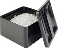 Glacière avec trou d'évacuation, 27x27x15 cm, 5,4 litres, plastique