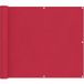 Maison Exclusive - Pare-vue de balcon 90 x 800 cm tissu Oxford rectangulaire bordeaux