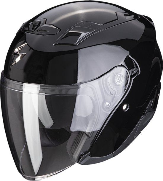 Scorpion EXO-230 Solid Zwart Jethelm - Helm