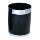 Bolero Prullenbak - Zwart/Zilver 10ltr