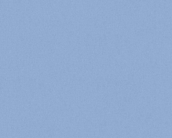 ARCHITECTS PAPER UNI BEHANG - Modern Blauw - Vliesbehang - Jungle Chic