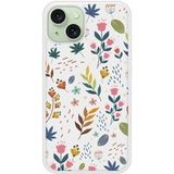 Apple iPhone 15 Fleurs colorees Verstevigd hoesje met sublimatie bedrukking
