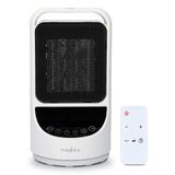 Nedis SmartLife Keramische PTC-ventilatorkachel - Wi-Fi - 1500 W - Wit