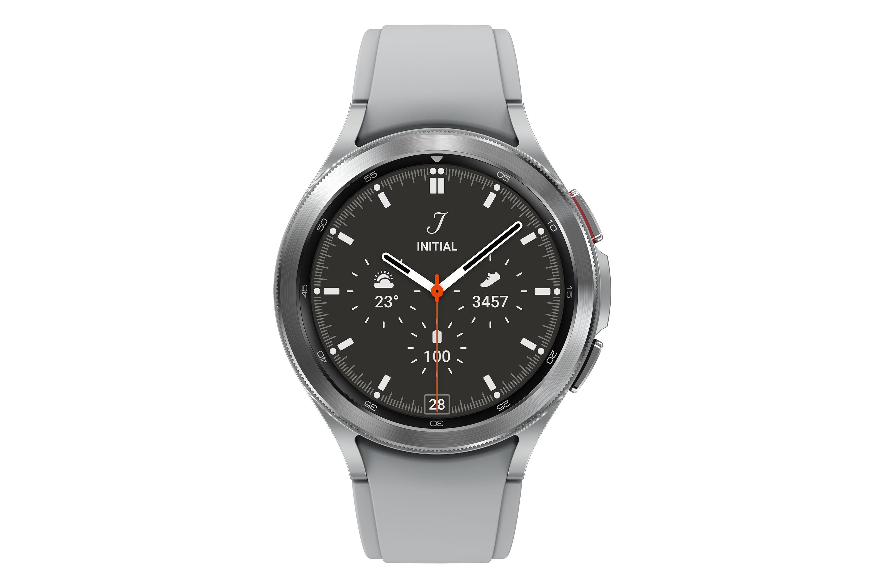 Samsung Galaxy Watch4 Classic 46mm - Zilver - Smartwatch