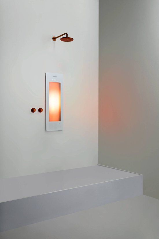 Sunshower One S Inbouw Infrarood - White - S0500-S0101