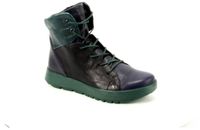 Think Comoda 8010 Veterboots Dames Donkerblauw/zwart/groen