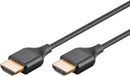Goobay 75295 HDMI kabel 3 m HDMI Type A (Standaard) Zwart