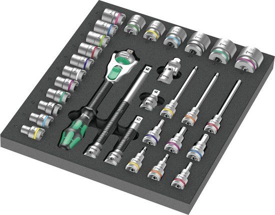 Wera Zyklop 05150112001 31-delige Ratelset - 1/2"