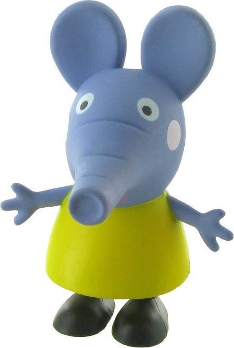 Peppa Pig Emily Elefante Figuur - 6 cm - Multi