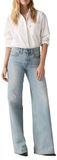 LEVI'S ® Jeans '728 High Rise Wide Leg' duifblauw