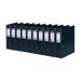 Elba Ordner A4, Strong-Line, 8 cm breed, kunststof binnen en buiten, donkerblauw, 10 stuks