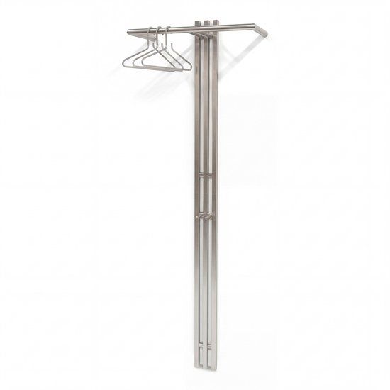 Spinder Design Kapstok Senza 5 - RVS - 2 haken