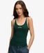 Superdry Essential Logo Débardeur Col Ras du Cou Vert Taille : 34