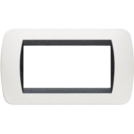 BTicino L4804PB Veiligheidsplaatjes voor stopcontacten Zwart, Wit Kunststof Universeel 8,00cm x 14,00cm