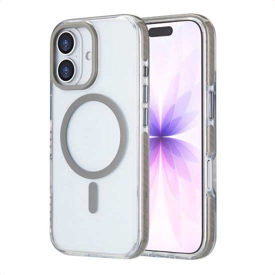 imoshion Combat MagSafe Backcover voor de Apple iPhone 17 - Grijs