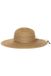 ICHI IASILVIAS Dames Hoed Coffee Bean Papier One Size Lente/Zomer