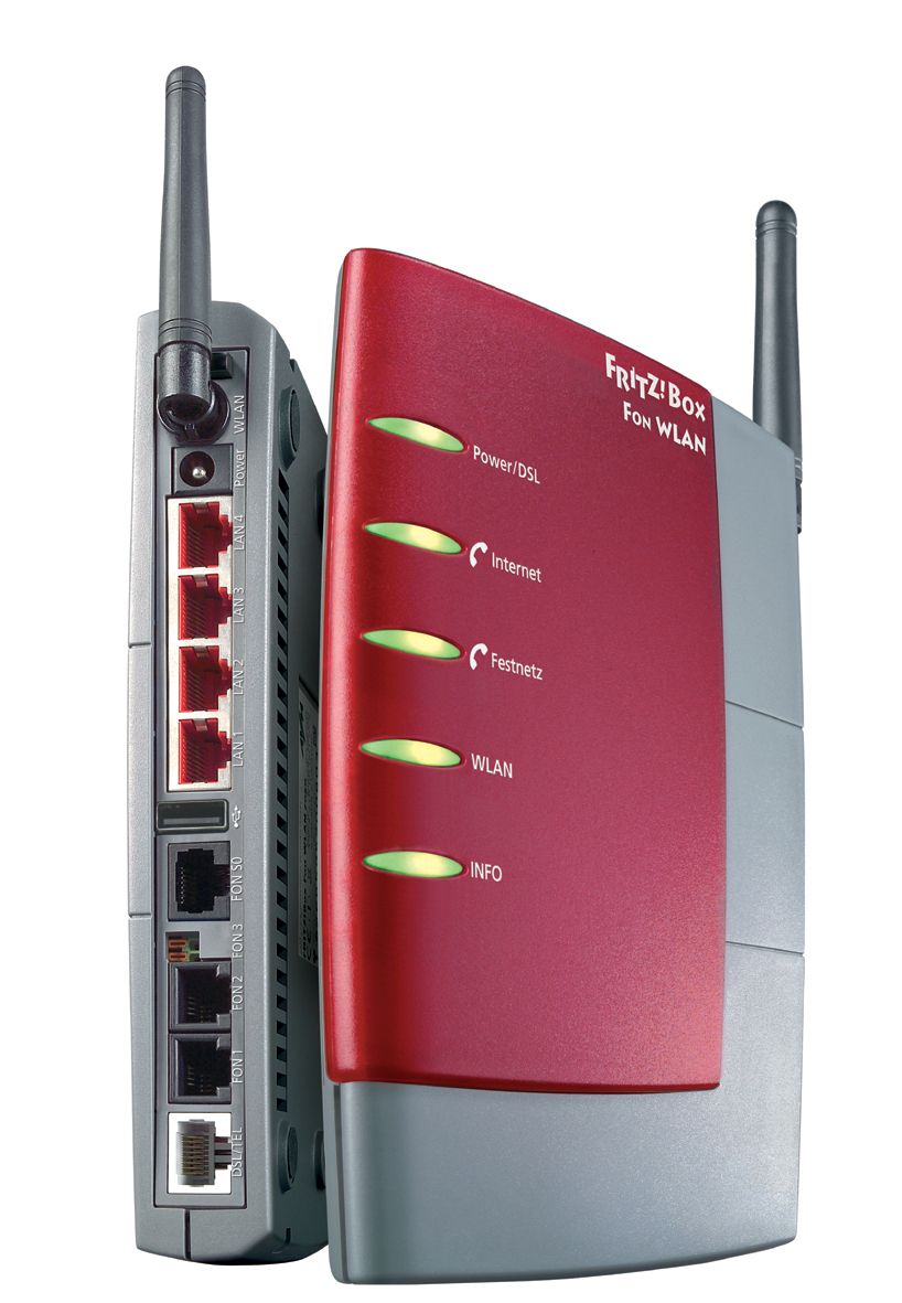 AVM FRITZ!Box Fon WLAN 7170 Draadloze router