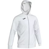 Joma Menfis Jas Met Kap Kinderen - Wit | Maat: 6XS (104)