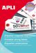 APLI 10234 - Bedrukbare hanglabels 36 x 53 mm 10 vellen