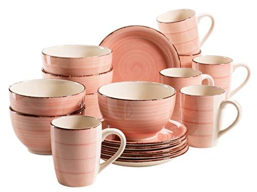 Mäser Ontbijtservies Lumaca Koraal - Aardewerk - 2023