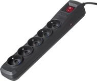 ActiveJet Multiprise noire avec cordon ACJ COMBO 5G / 3M / BEZP. Auto / CZ.