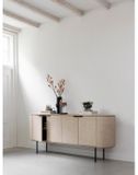 DTP Home Scala dressoir Loft 4-deurs 200x45x85 cm – Mortex – sand