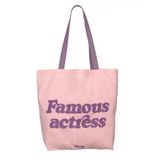 Fisura Originele "Famous" draagtas van 100% katoen met zak.