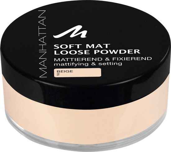 MANHATTAN Soft Mat Loose Powder - Beige 2 - 20g