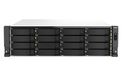 QNAP TS-h2287XU-RP NAS Rack (3U) Intel Xeon E E-2336 32 GB DDR4 0 TB QuTS hero Zwart, Wit