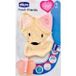 Chicco 00002583100000 peluche animaux doux Fresh Friends avec anneau de dentition amovible Fille, rose
