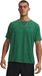 Under Armour Tech Textured SS Heren T-shirt Korte Mouw Effen Polyester Groen L