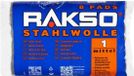 RAKSO Staalwol - 8 pads - 1 middel
