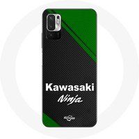 Kawasaki Hoesje voor Xiaomi Poco M3 Pro Ninja Logo Maniacase
