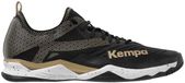 kempa Uhlsport Kempa Wing Lite 2.0 Heren Handbalschoenen Zwart Wit Goud EU 48