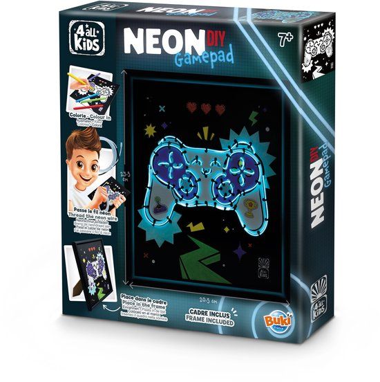 Buki France Neonframe Thema Gamepad Knutselen Hobby