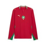 PUMA Maillot à manches longues Authentic Home Maroc Homme, Accessoires, Rouge, S