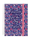 Finocam - Agenda 2023 dagweergave spiraal Design Collection januari 2023 - december 2023 (12 maanden) Impossible Internationaal