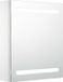 vidaXL Armoire de salle de bain avec miroir et LED 50x13,5x60 cm
