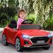 Voiture électrique pour enfants - Voiture à monter - Convient à partir de 3 ans - Quadricycle - Cadre en métal - Dimensions 45,7 cm - Rouge
