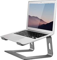Orionstar Laptopstandaard aluminium laptop riser compatibel met notebookcomputer(10~15,6 inch), Apple Mac MacBook Air Pro, HP, Dell, Lenovo, Samsung, Acer, afneembare ergonomische notebookstandaard, Grijs