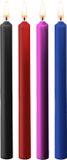 Ouch! by Shots Teasing Wax Candles Large - Parafin - 4-pack - Mixed Colors