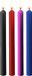 Ouch! by Shots Teasing Wax Candles Large - Parafin - 4-pack - Mixed Colors