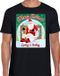 Bellatio Decorations Shoppartners Bv Fout Kerstshirt / t-shirt - Merry shitmas losing a turkey - zwart voor heren - kerstkleding / kerst outfit L